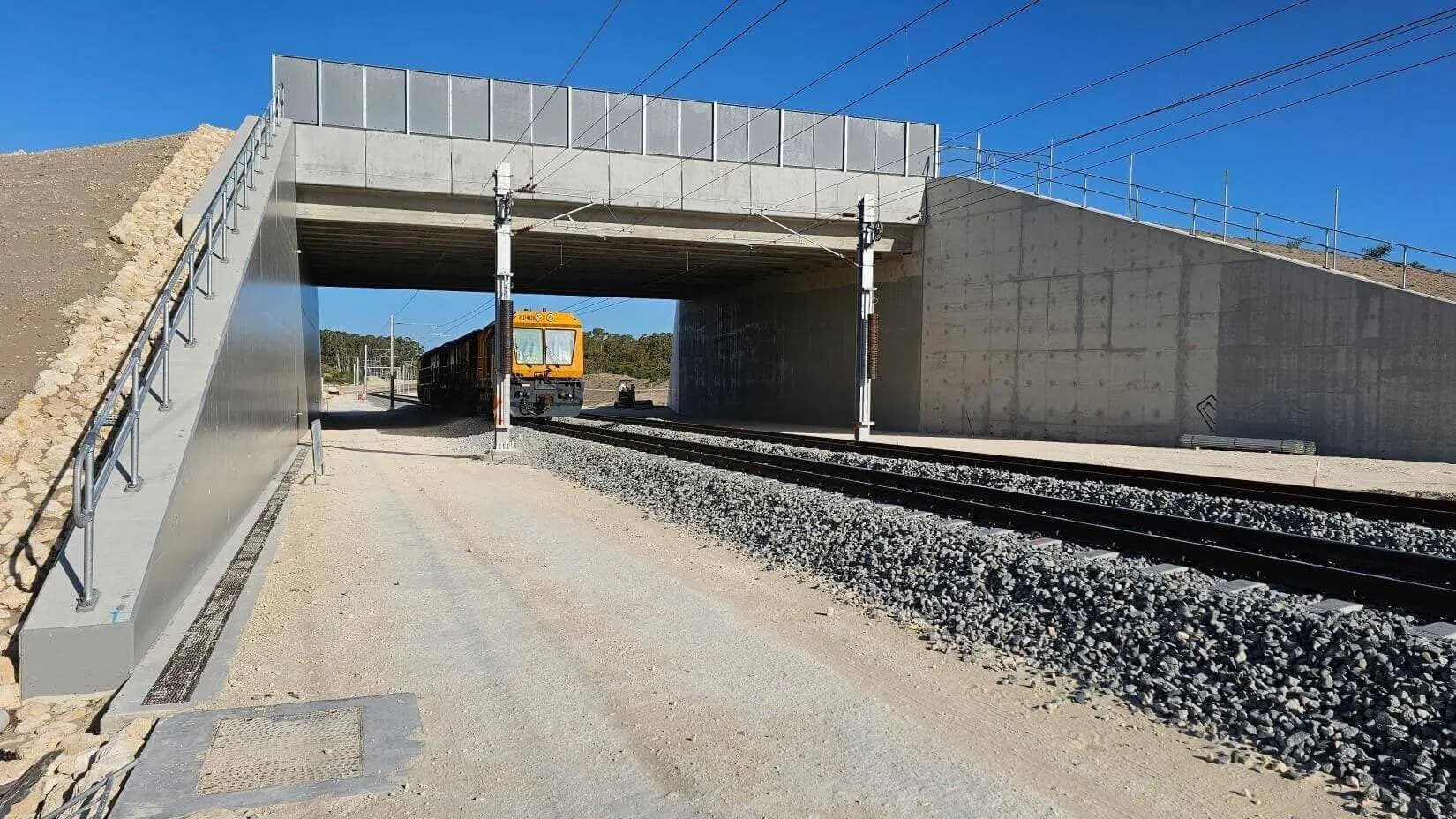 Civil construction works on the Yanchep Rail Extension